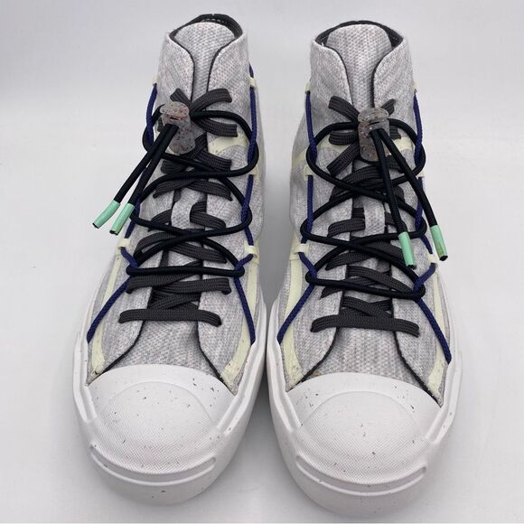 Converse Renew Jack Purcell Mid Men\'s Storm Wind Unisex Sneakers  | Size:  8 main image 8